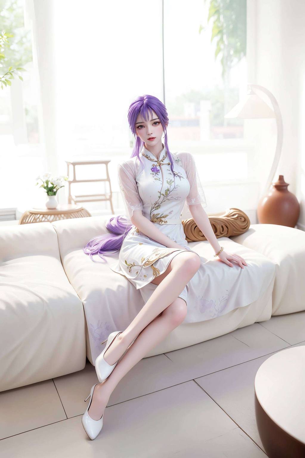 你的手机屏幕上动漫美女们以最迷人的表情凝视着你