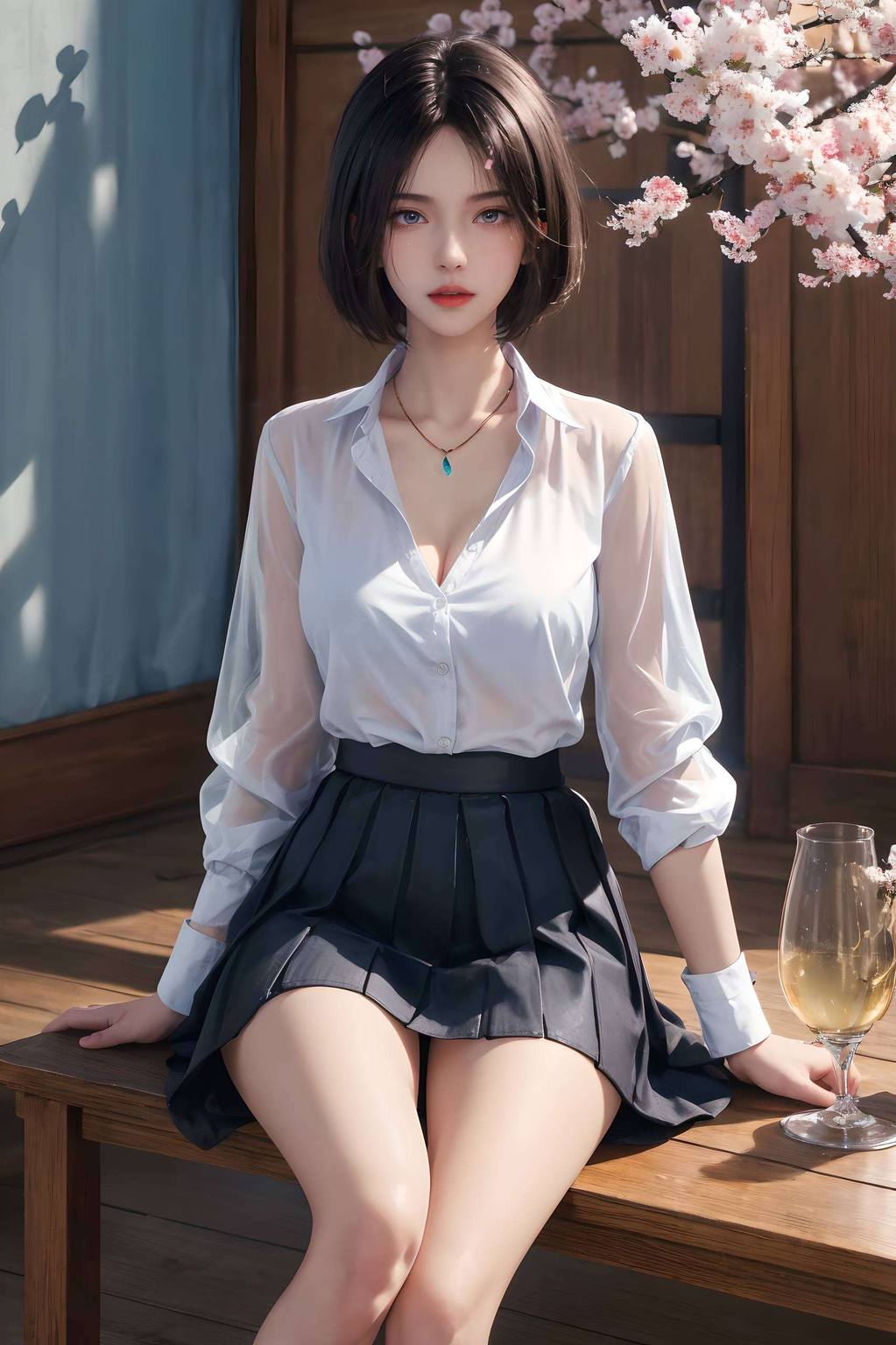 短发造型更显俏皮可爱让你的桌面瞬间升级