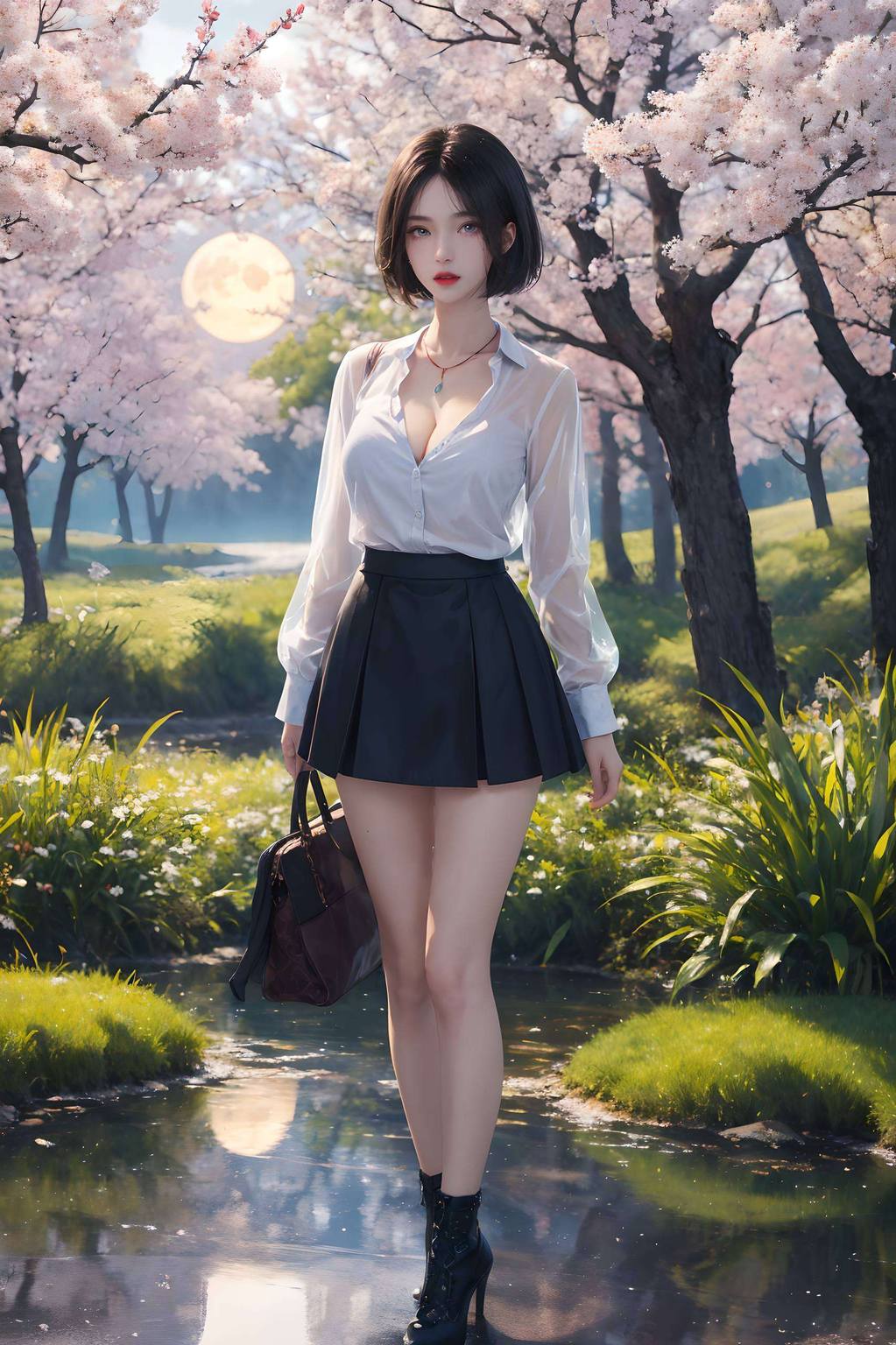 这位画江湖中的冷艳女神连剑法都冷得让人打哆嗦