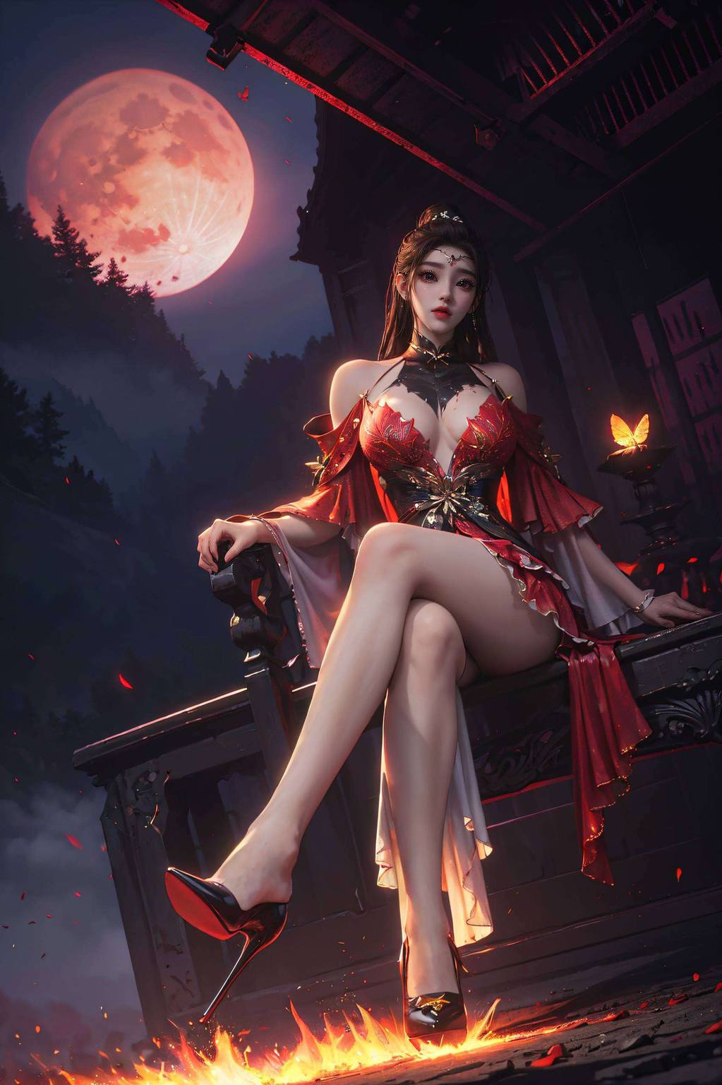 每一次解锁都是一次与女神的邂逅仿佛是玄幻世界中的完美化身