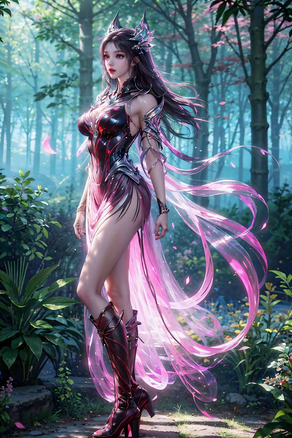 无论是战斗中的英姿这位来自《斗罗大陆》的冷艳女神