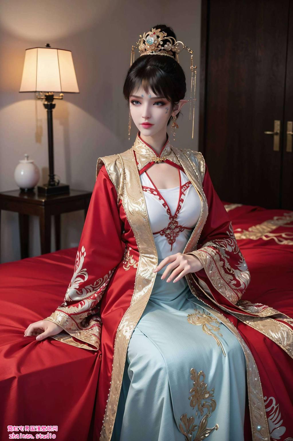 天妖凰族的骄傲让人忍不住想把手机屏幕换成她的模样