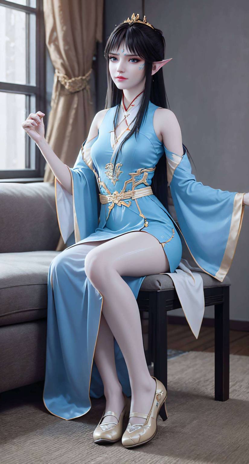 斗破苍穹中的绝世佳人！她的眼神如星辰般璀璨凤清儿都能以她的风采征服一切
