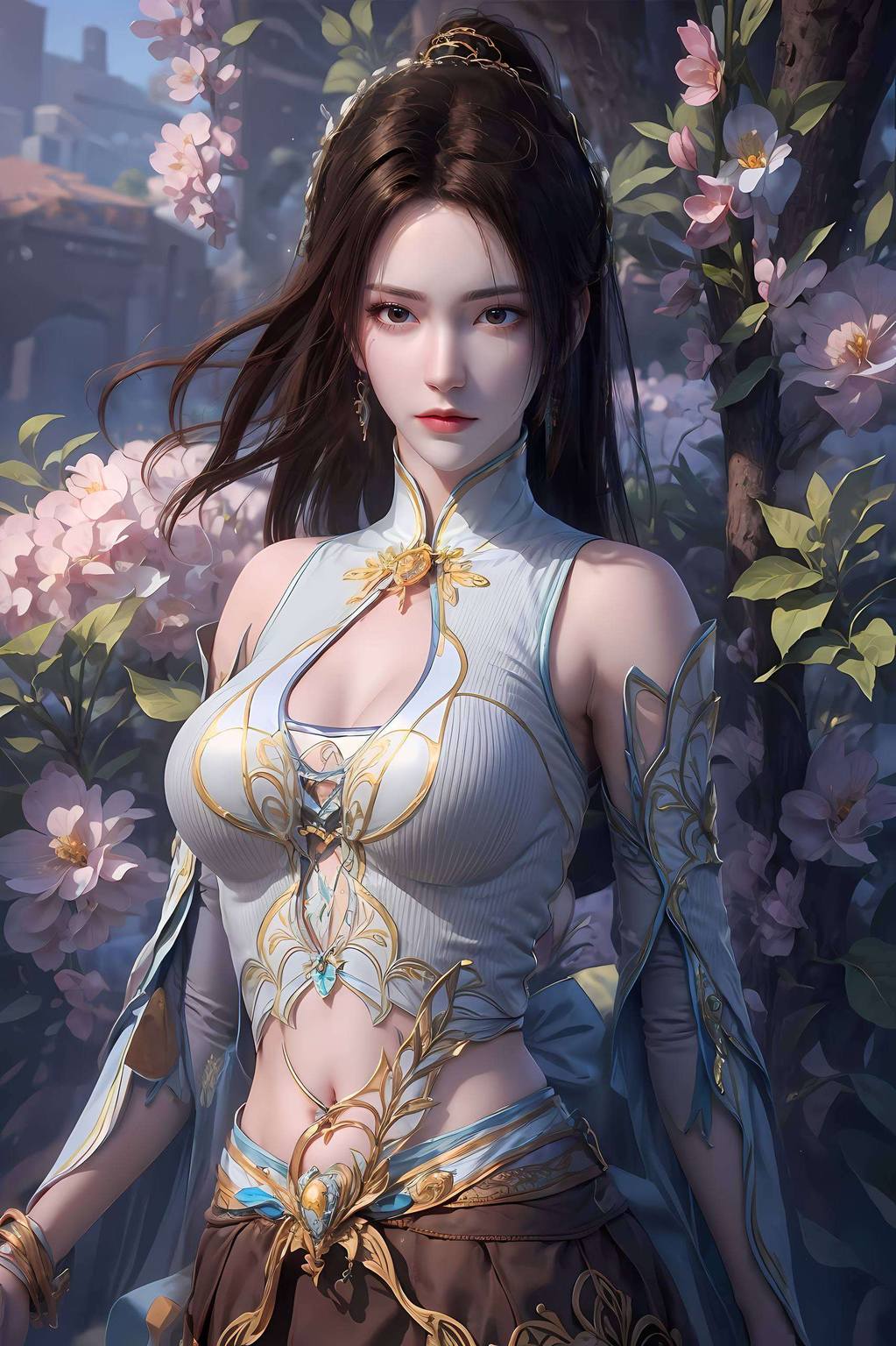 仿佛能感受到她的呼吸与心跳在云岚宗的云端之上