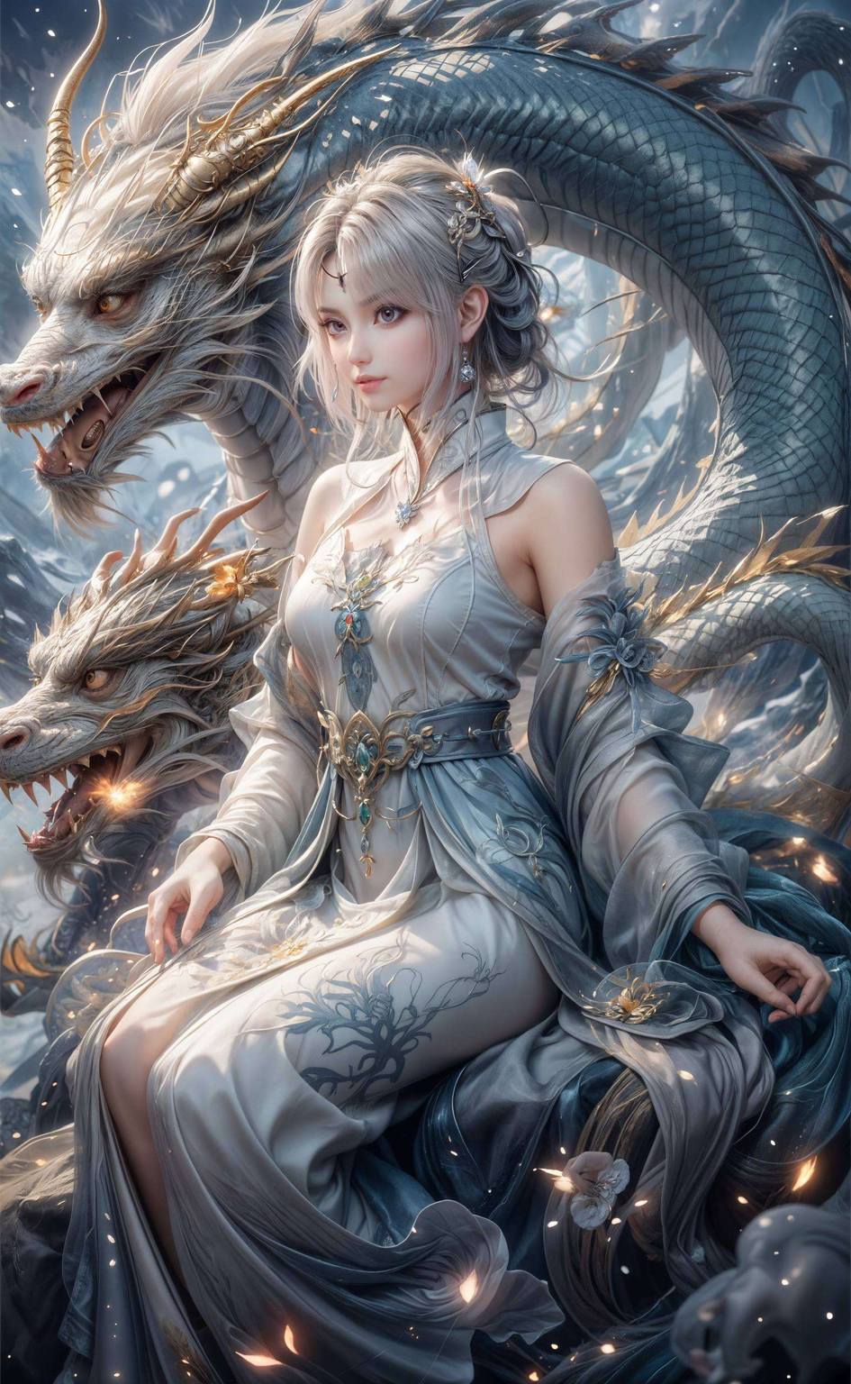 高清的壁纸将她的每一个细节都展现得淋漓尽致成为了无数人心中的国漫女神