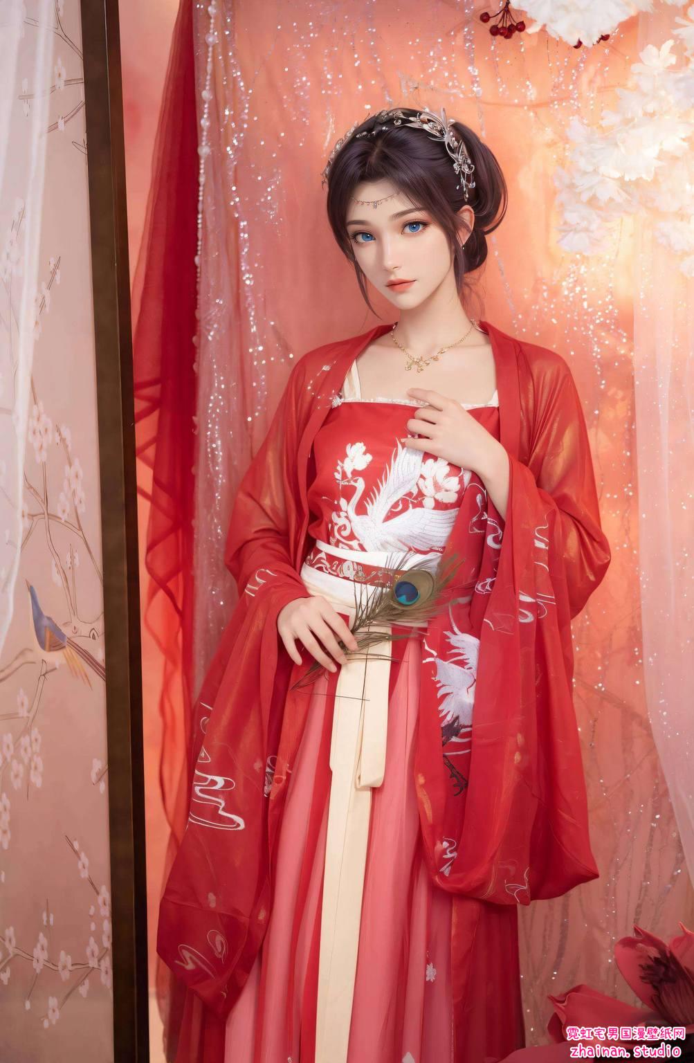 这款壁纸都能满足你对美的追求还是国漫女神的爱好者