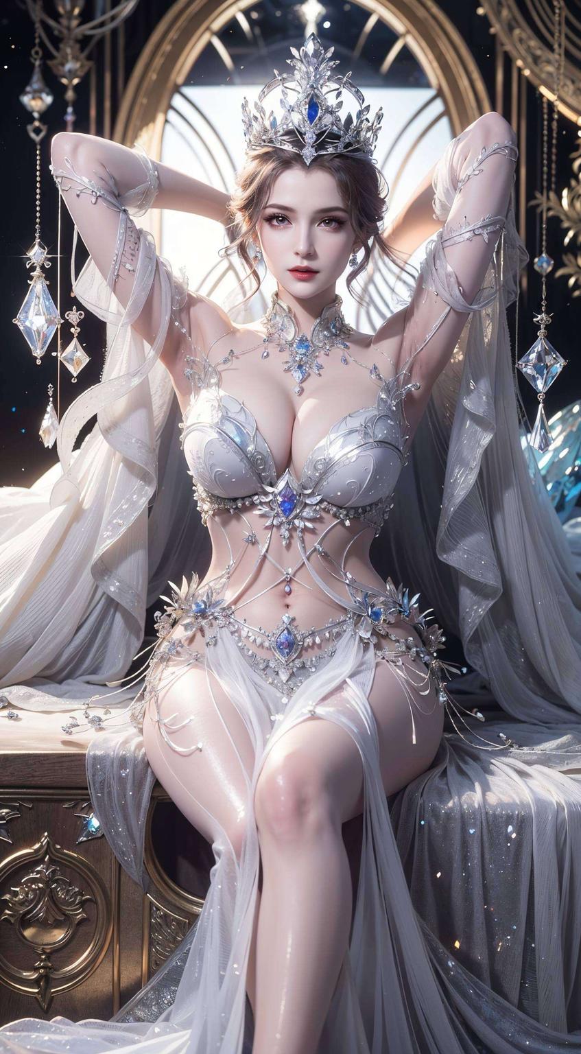 绘制出4K高清国漫美女背景图片将国漫之美展现得淋漓尽致