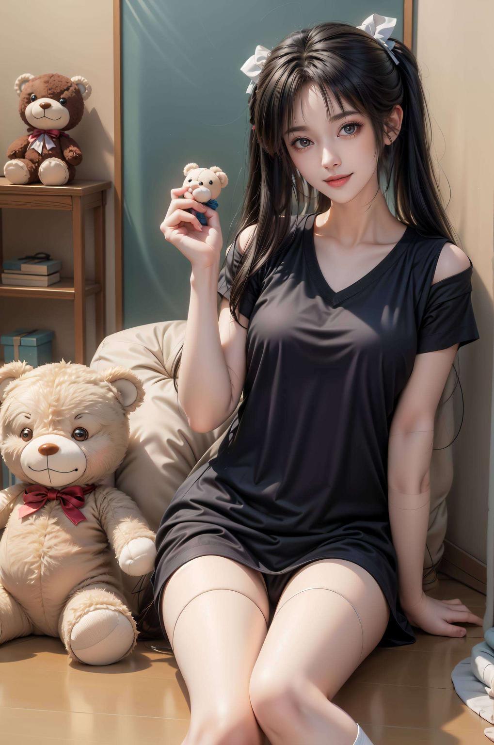 细腻笔触描绘出每一丝发丝的光泽仿佛她就要从屏幕中舞动而出