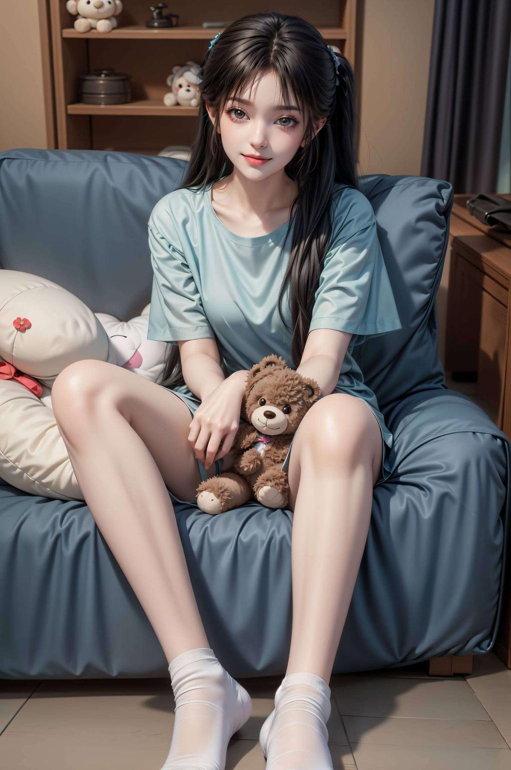 仿佛能从屏幕中感受到她的呼吸高清的画面