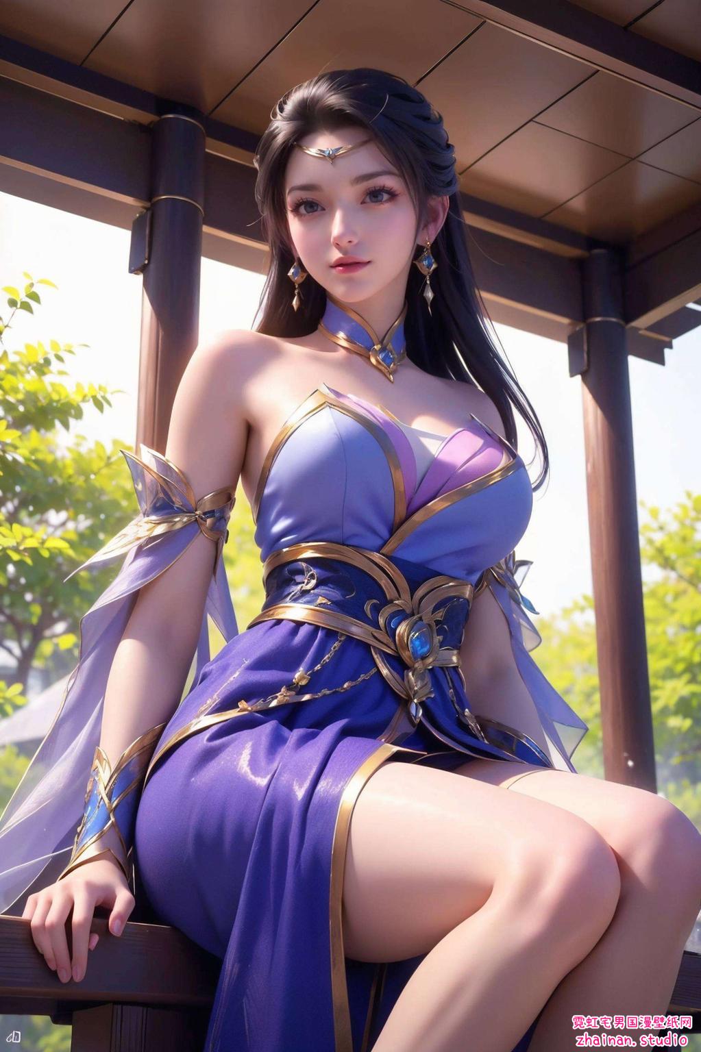 为你的手机增添一抹宁静仙气定会爱上这款以仙武传中的楚灵玉为灵感的4K超清壁纸