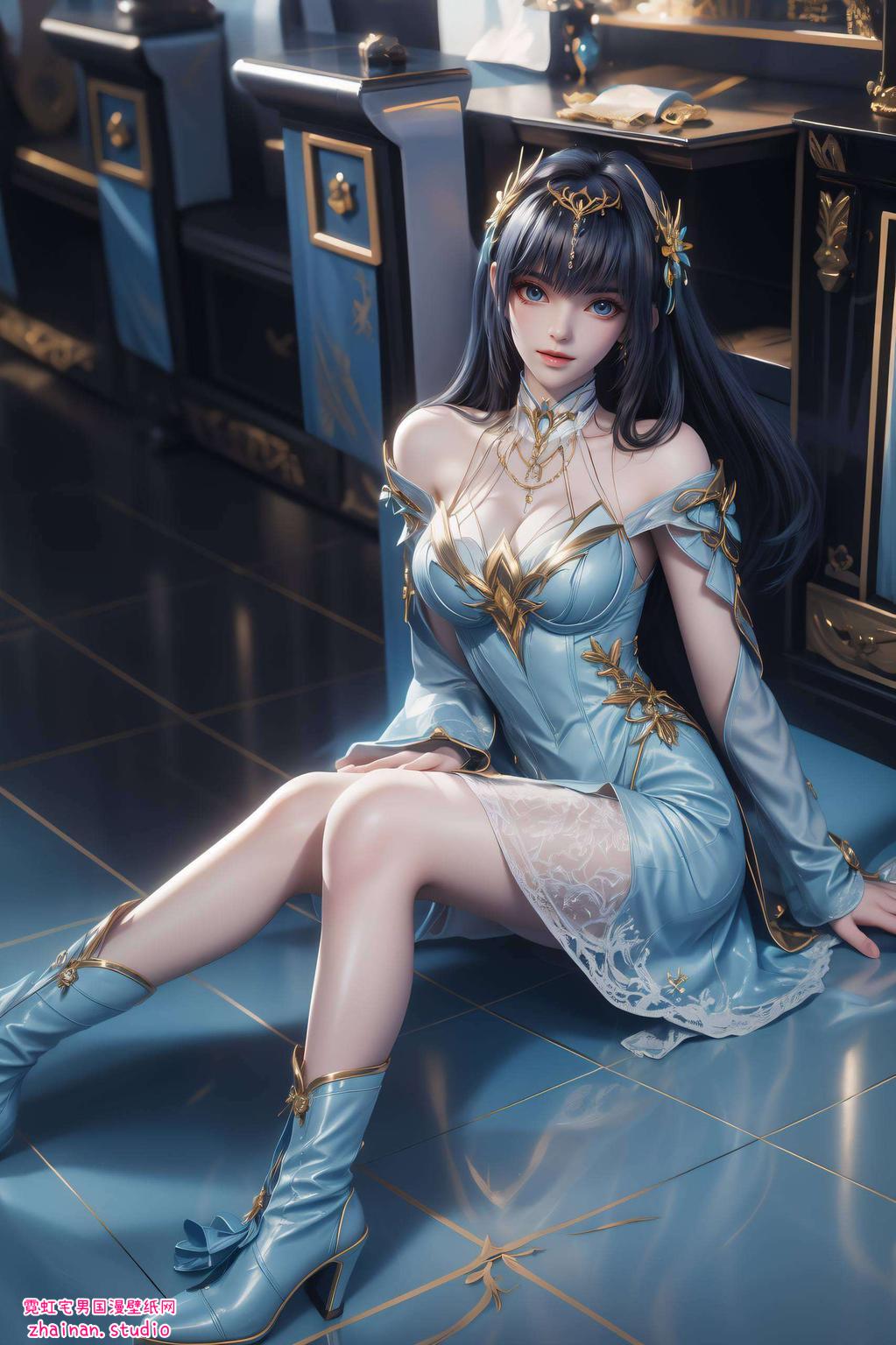 为你的电脑桌面带来一季的静谧与优雅每一片指甲都蕴含着潮图的美感