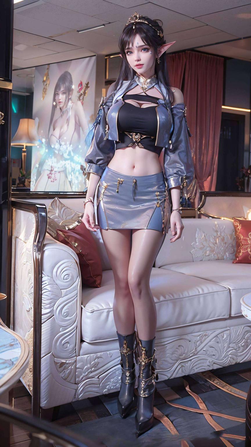 尽显清儿婉约之美以完美像素捕捉每一细节