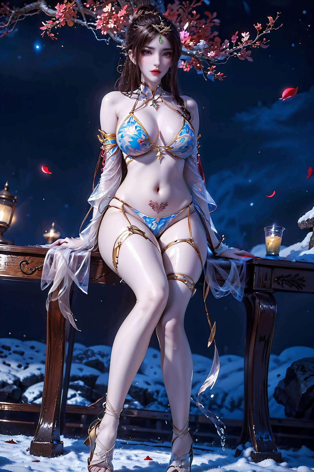 让红凰的每一次凝视都充满魅力将国漫美女的潮图壁纸展现得淋漓尽致