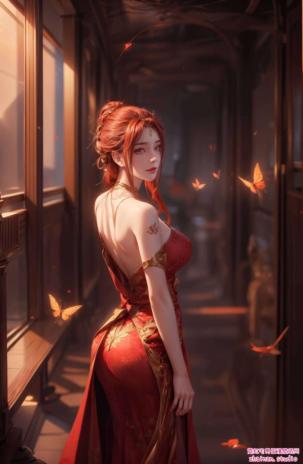 展现国漫女生的独特魅力1080p高清画质