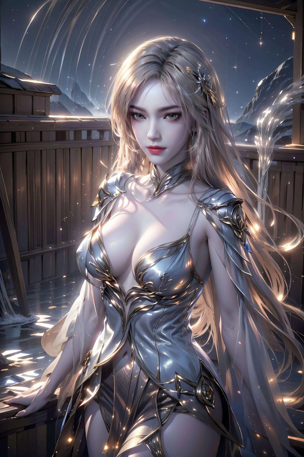 ins风满满胡列娜的武魂跃然纸上
