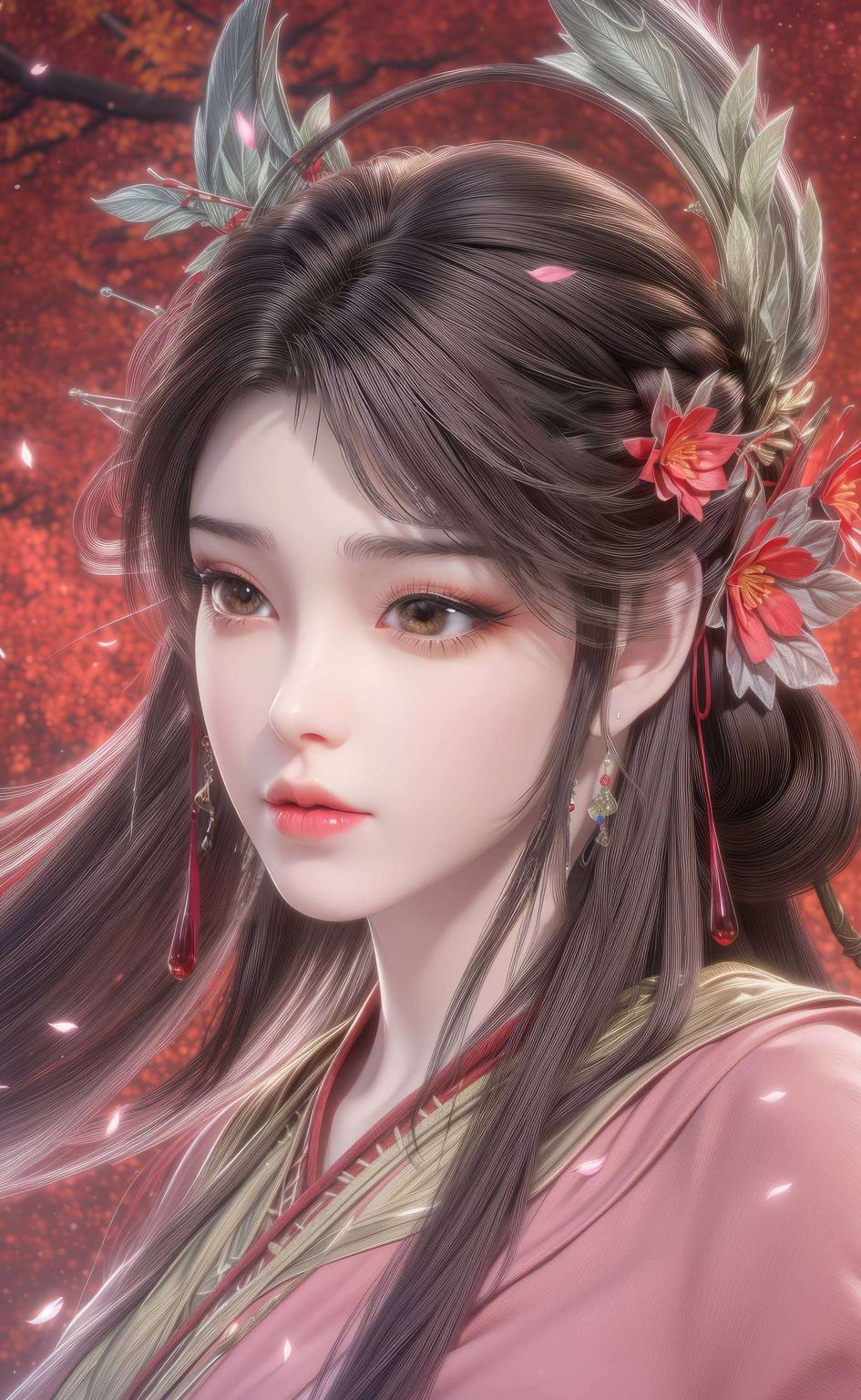 以波点艺术风格呈现探索奇幻世界