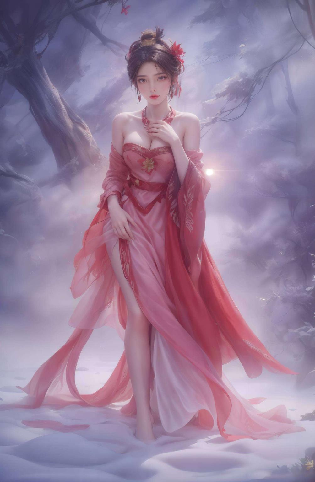 让你的手机瞬间焕发女神光彩寻觅现代安卓桌面主题？火灵儿3D同人壁纸