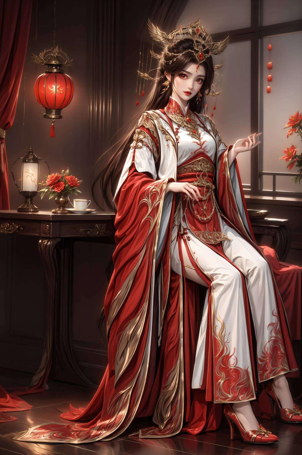 这位来自国漫世界的灵动女神点亮你的桌面