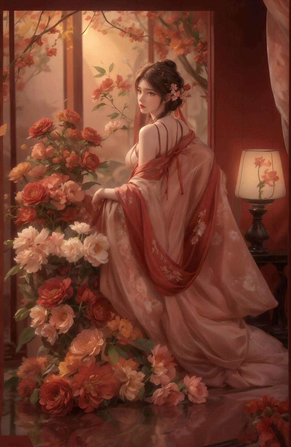 细腻入微绿意盎然的桑叶间