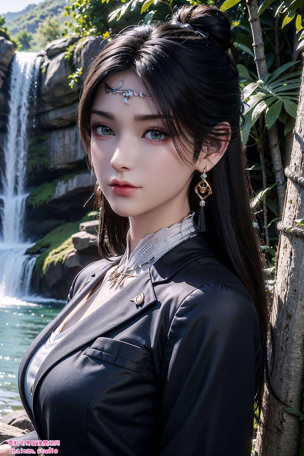 金瓶儿侧脸壁纸国漫美女精细角色尽收眼底