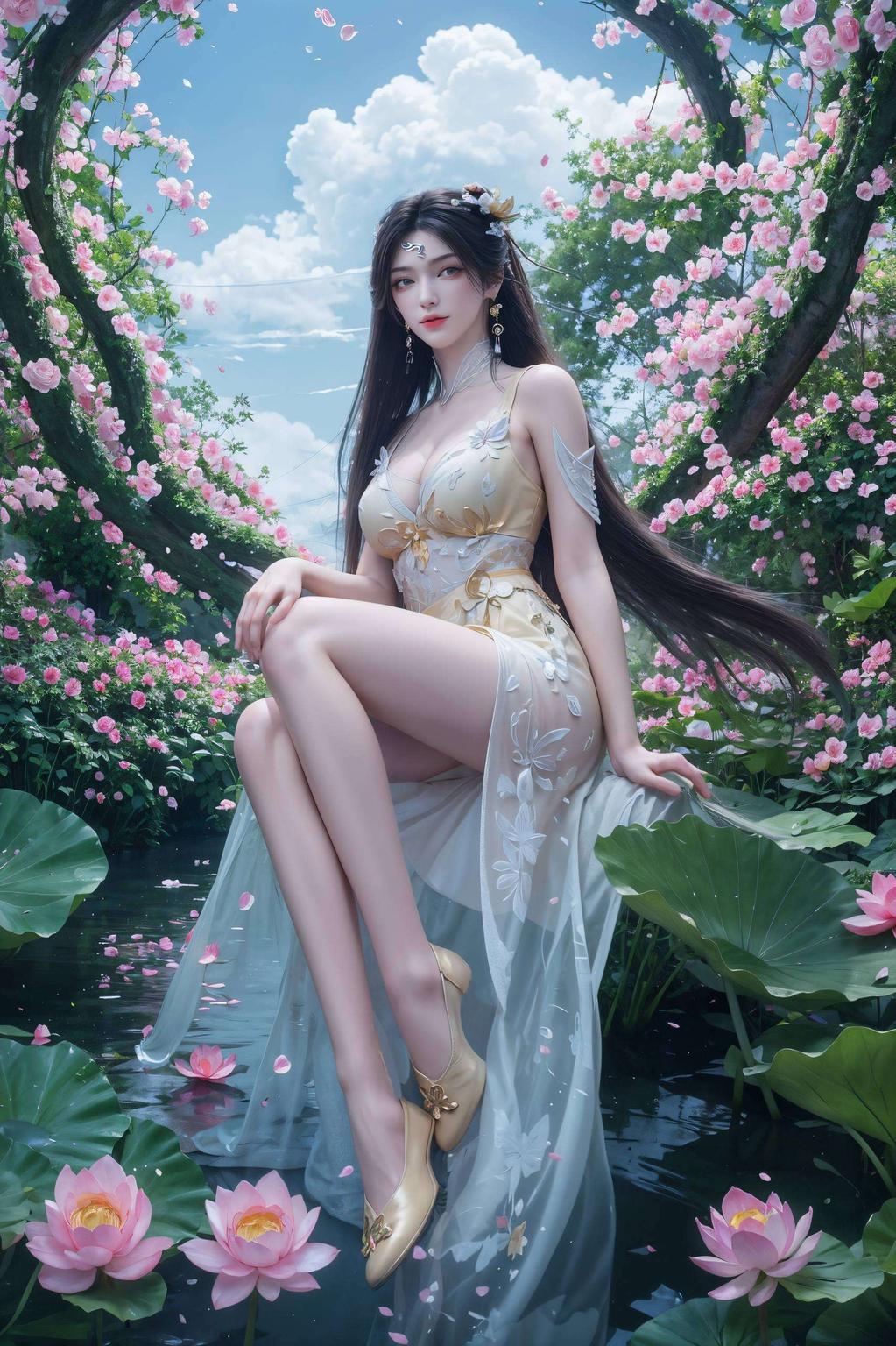 高清细腻的笔触融合了超高清4K画质与国漫美女的独特魅力