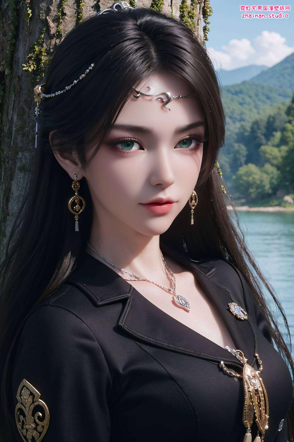 将她的灵动与伤感宁静完美融合这款带翅膀的动态壁纸