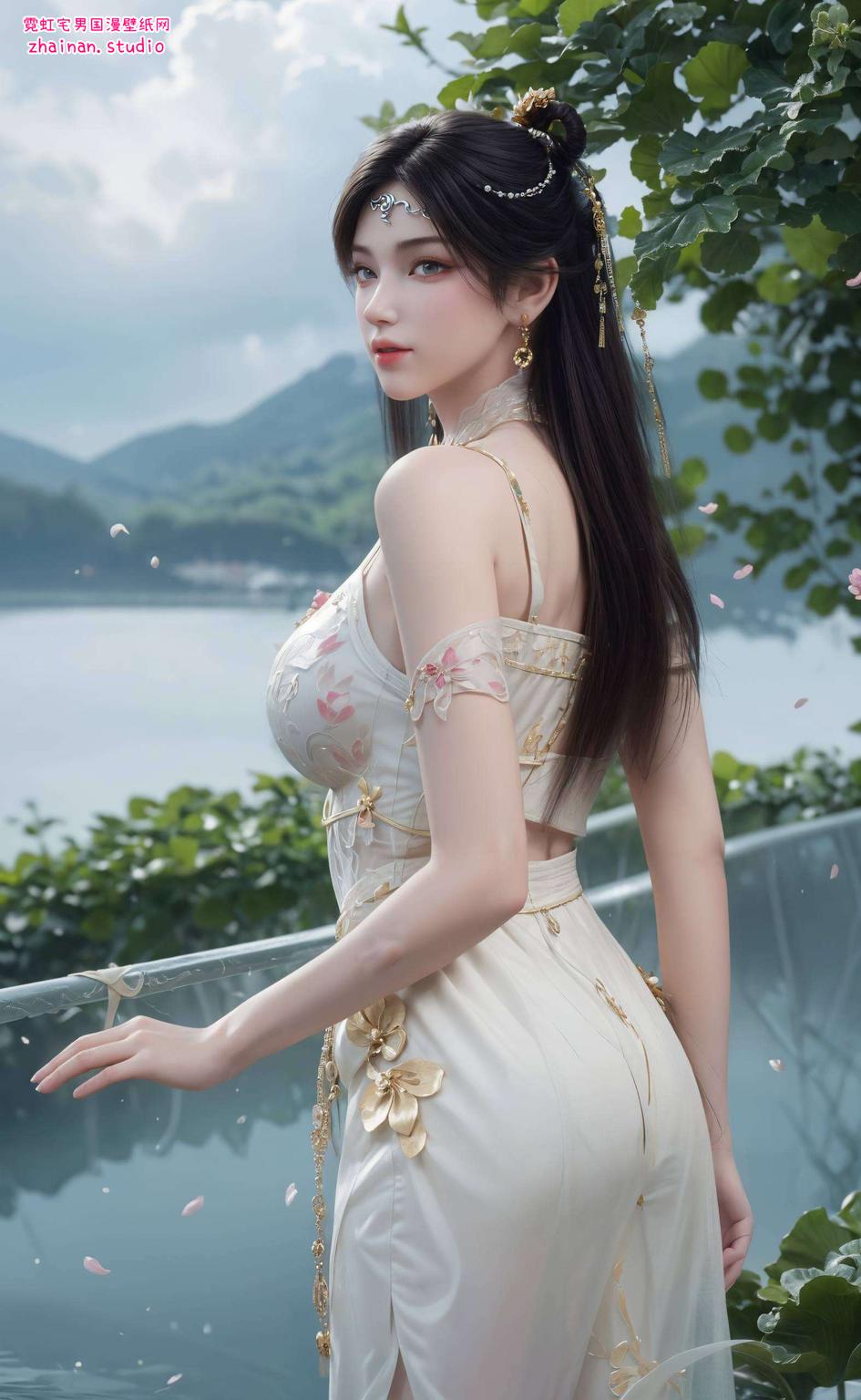 每一笔线条都诉说着她的故事让桌面变成你的心灵花园