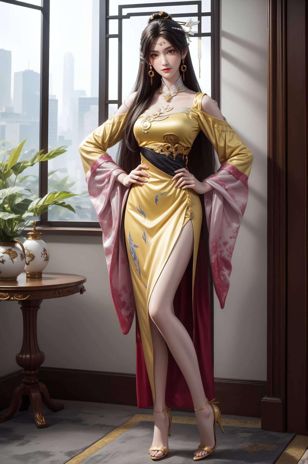 高清流畅金瓶儿动态视频壁纸惊艳上线！这款棋盘格平板动画壁纸