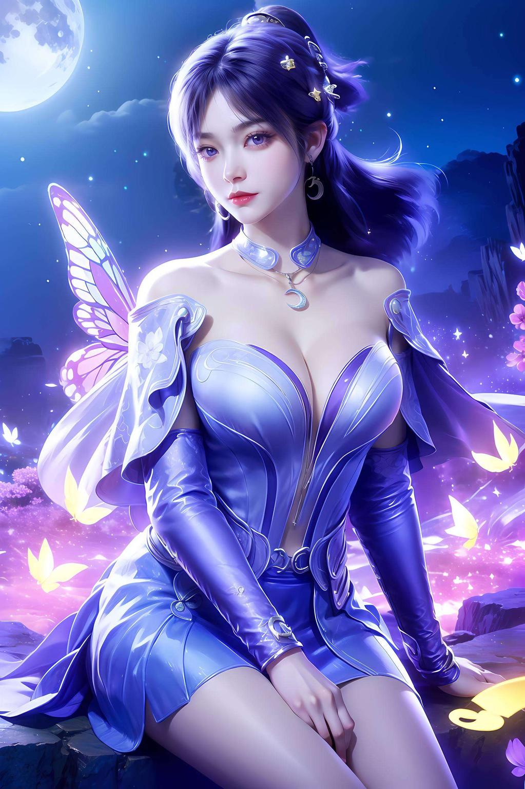 每一寸细节都透露着独特的审美姬紫月的p图艺术