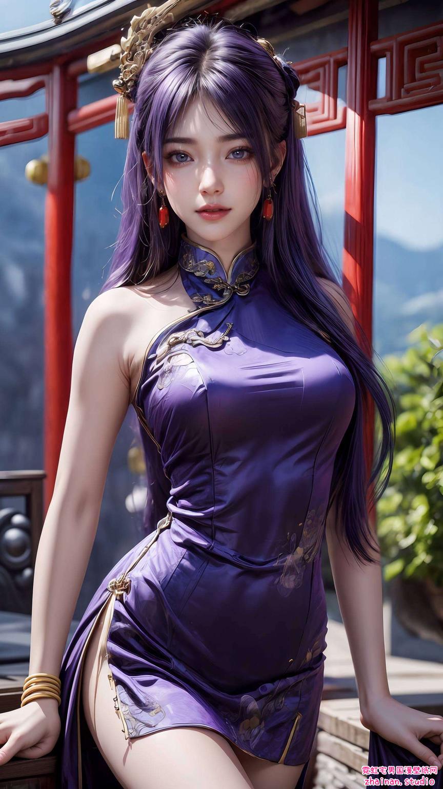 姬紫月快来感受这份来自国漫的清新魅力吧！