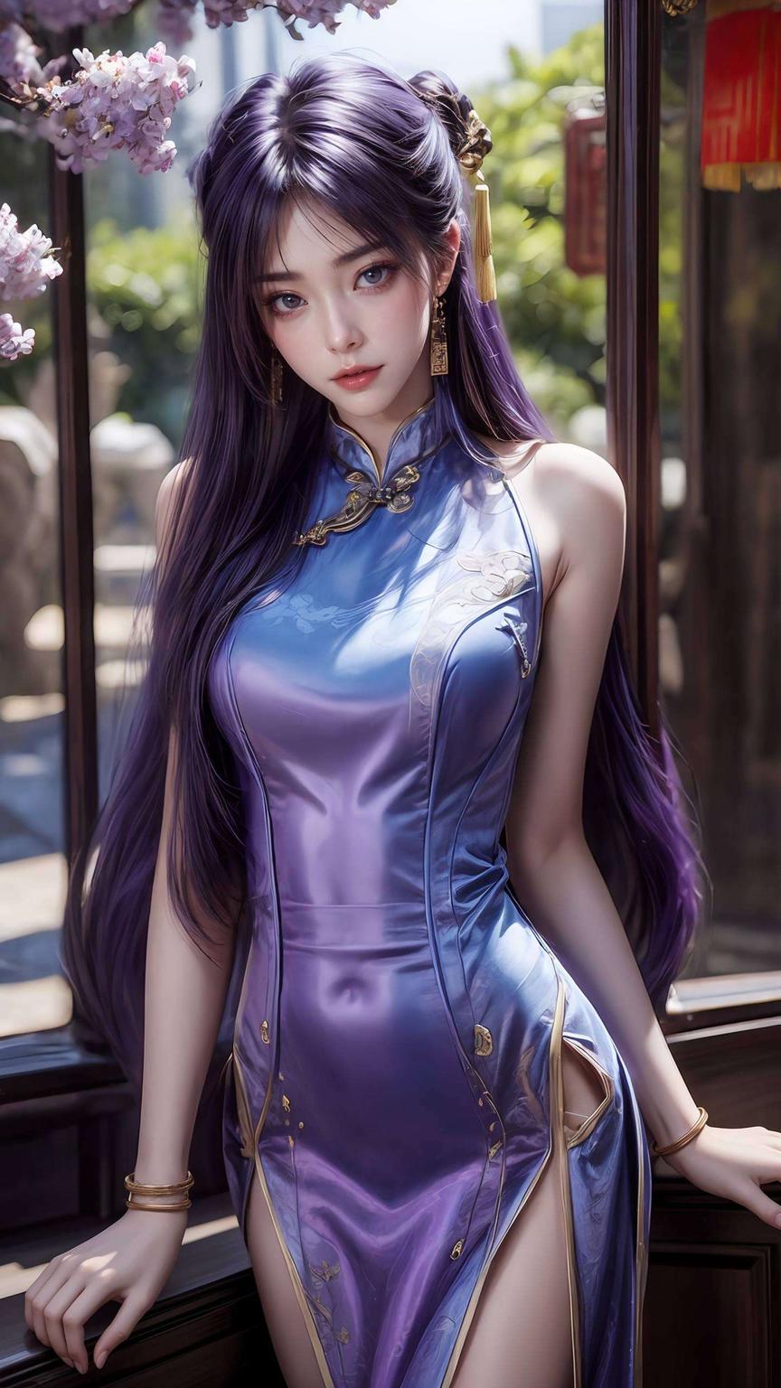 以姬紫月挺胸的英勇姿态为焦点每一处细节都彰显着匠心独运