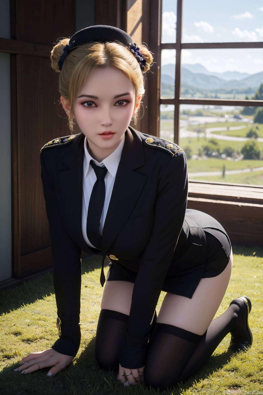 这款AI国漫女神超清晰的iPad桌面图片让怜风的英勇形象时刻陪伴在你身边