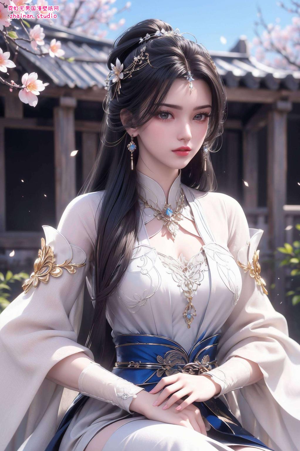翩翩起舞于1080p壁纸的艺术世界细腻笔触
