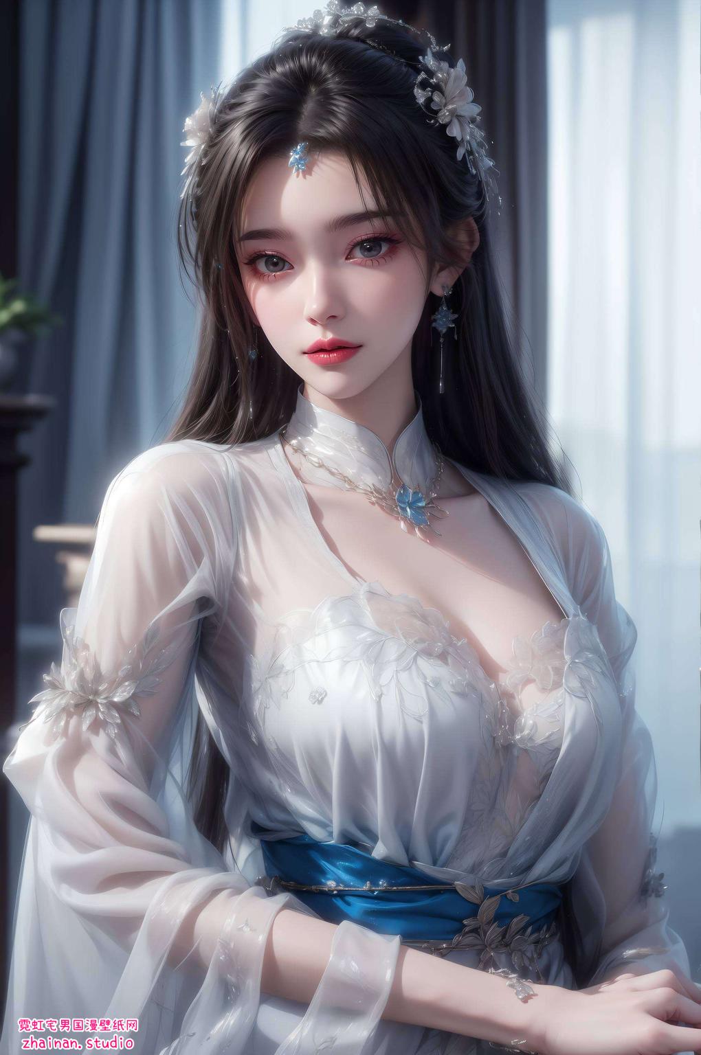 更是她心灵的窗户李慕婉轻轻一点