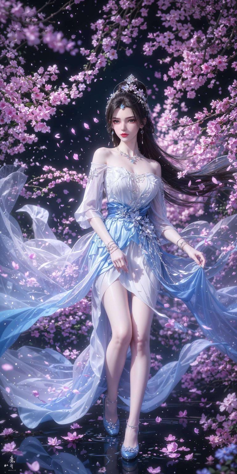 以仙逆中的李慕婉为灵感婉约柔情
