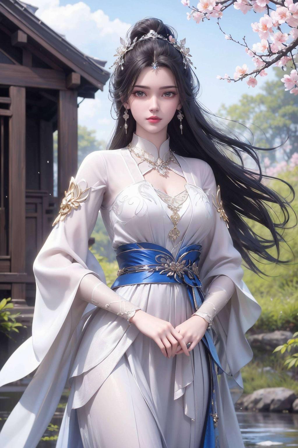 婉约可爱的李慕婉古香古色