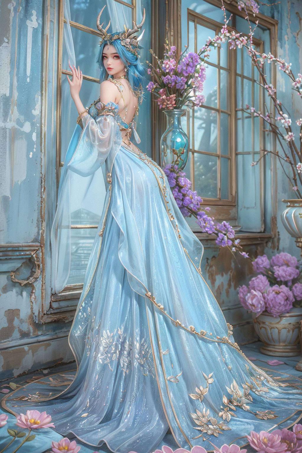 完美展现古典美与现代科技的融合神态生动