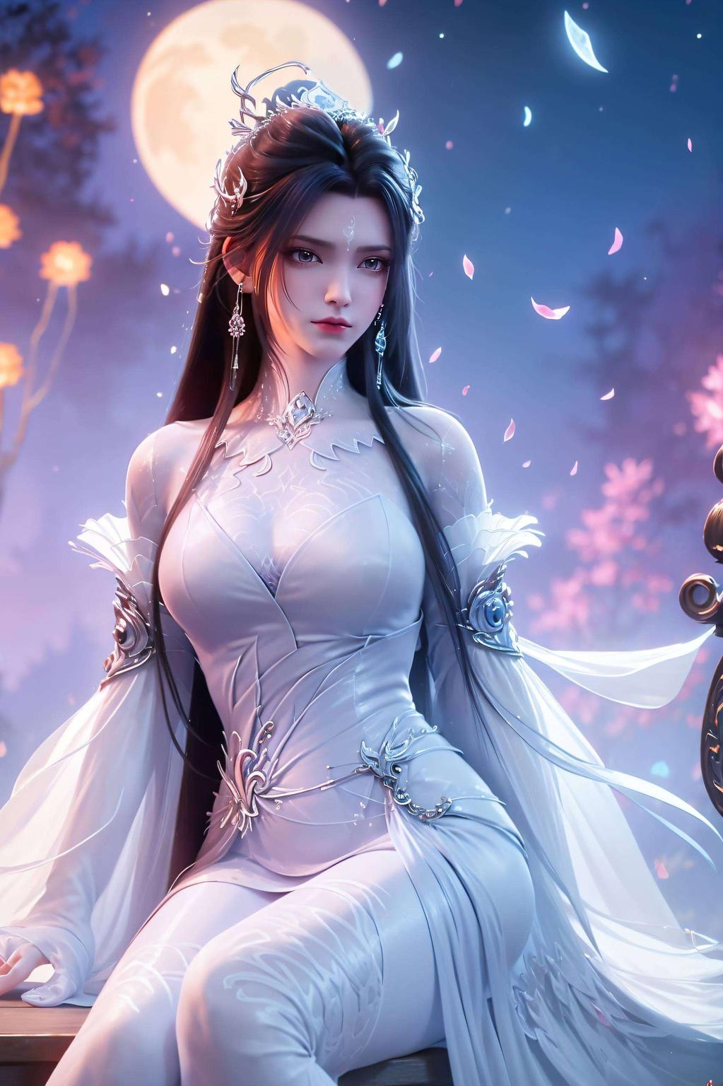 带你领略古典仙侠之美快来下载这款绿色柔和的陆雪琪壁纸