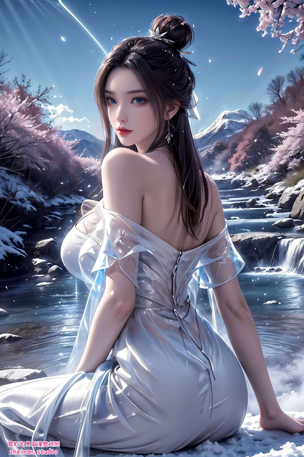 陆雪琪壁纸细腻笔触描绘出的每一个细节