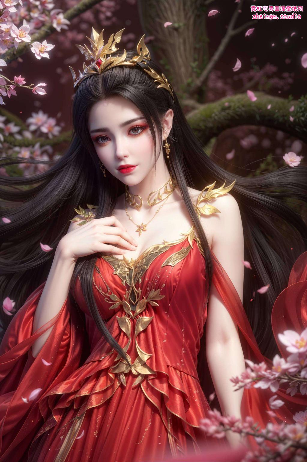 AI素材美杜莎卡片壁纸带来视觉震撼