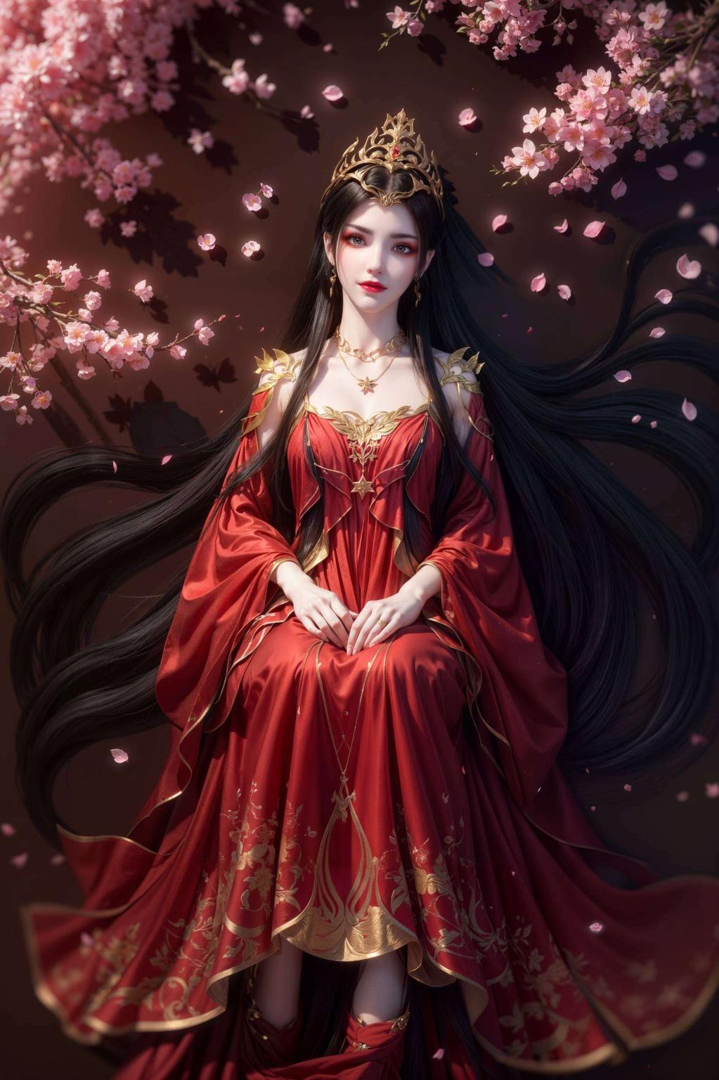 感受国漫之美这款紫色渐变的2560p宽屏壁纸
