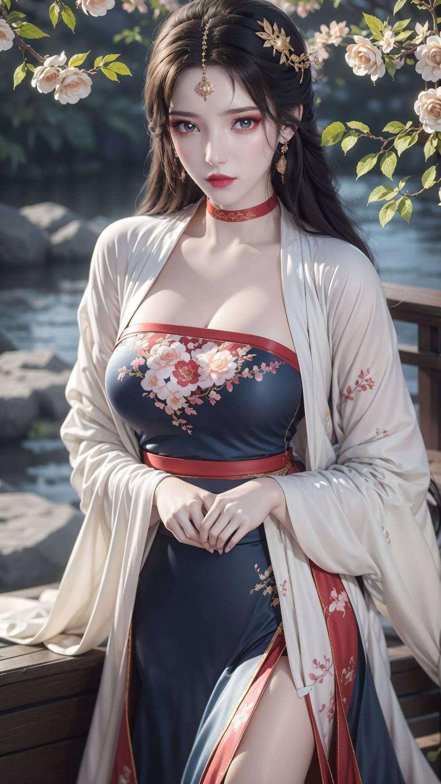 细腻笔触勾勒出全屏电脑壁纸的绝美风采墨云翩跹