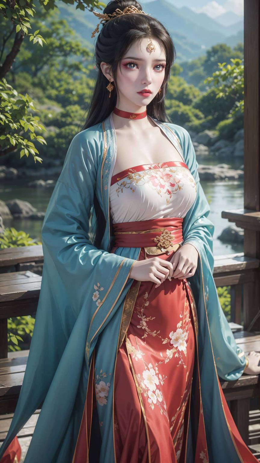 尽显国漫之美女神婉约动人