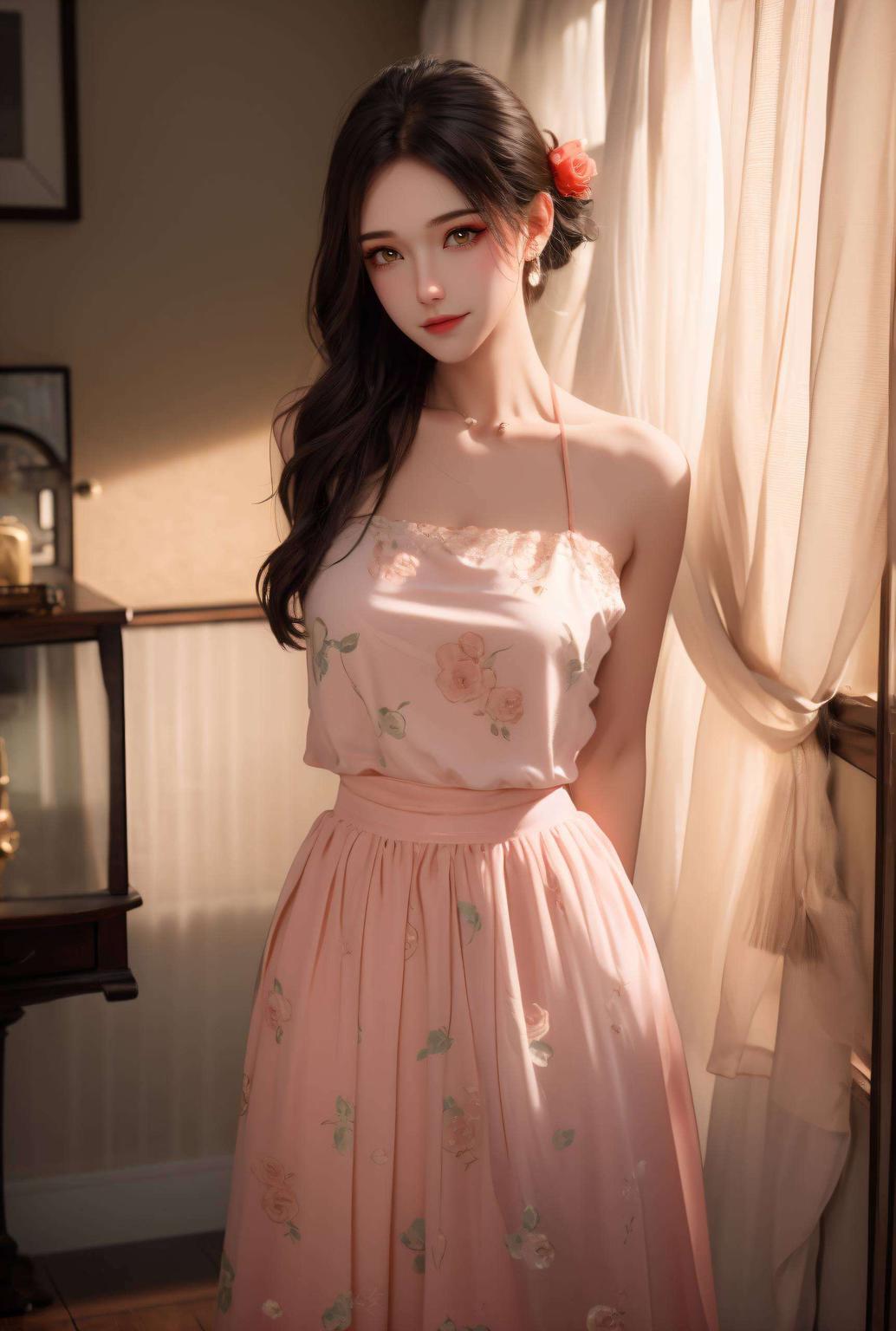 为你的电脑或手机带来一抹温馨的浪漫氛围融合了鲜艳的粉色元素