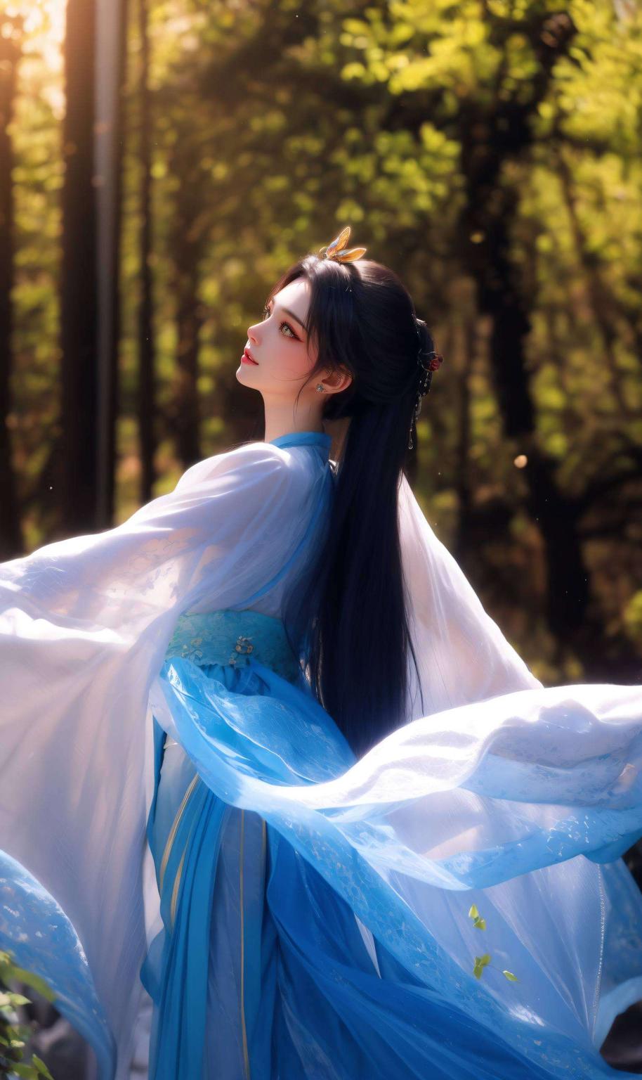 宛如穿越次元的风在南宫夕儿的世界里