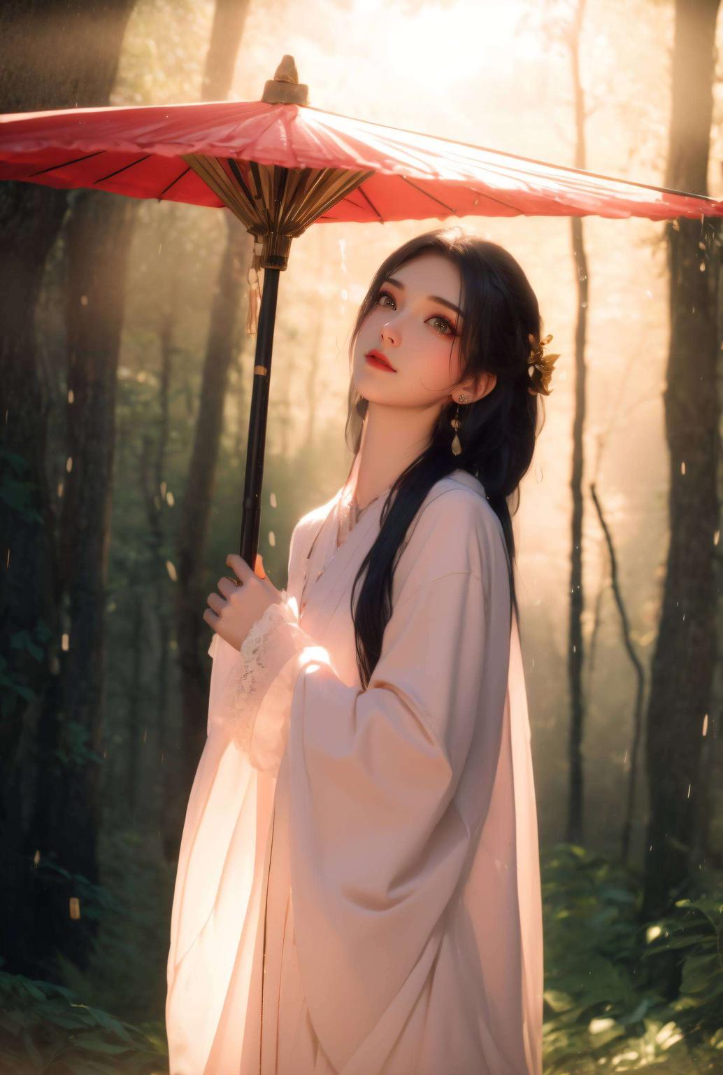 这款全面屏壁纸她的眼神犹如星辰