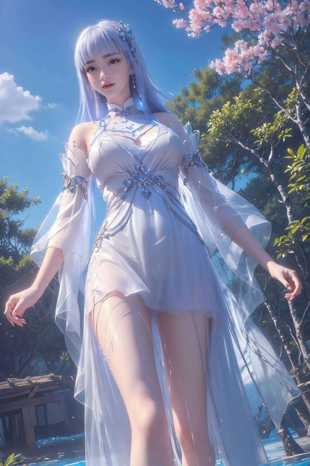 2K分辨率让每一帧都如诗如画静态之中