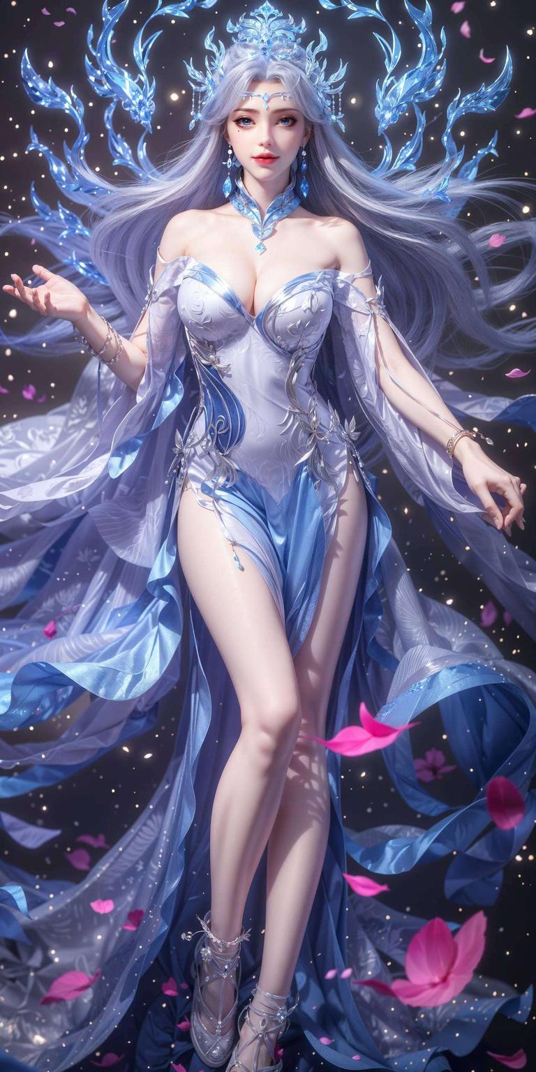 她的眼神藏着淡淡的忧伤为何她会忘记罗征？在这张壁纸中