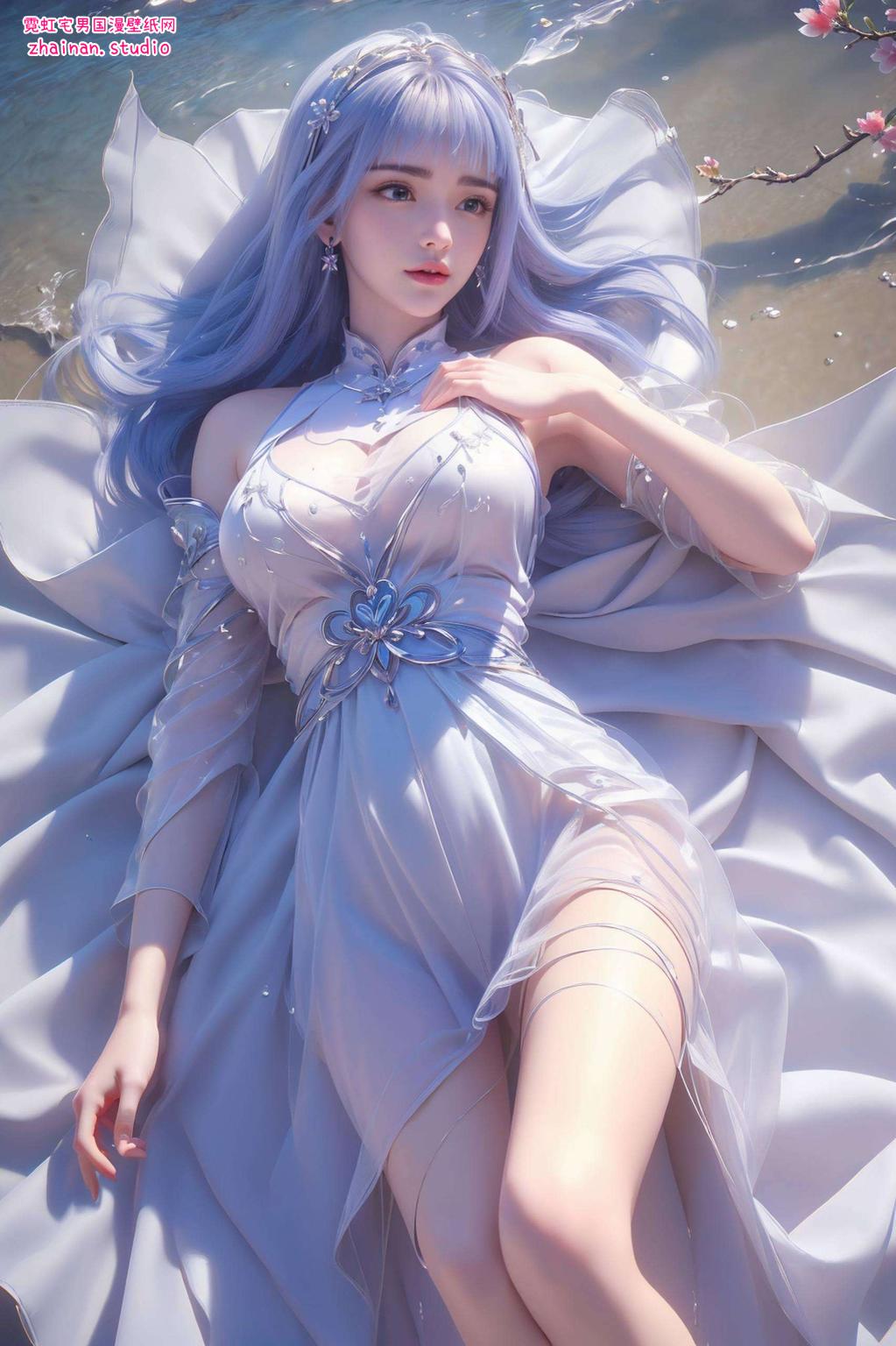 在完美像素2560p的细腻描绘下细腻的笔触捕捉了她的每一个细节