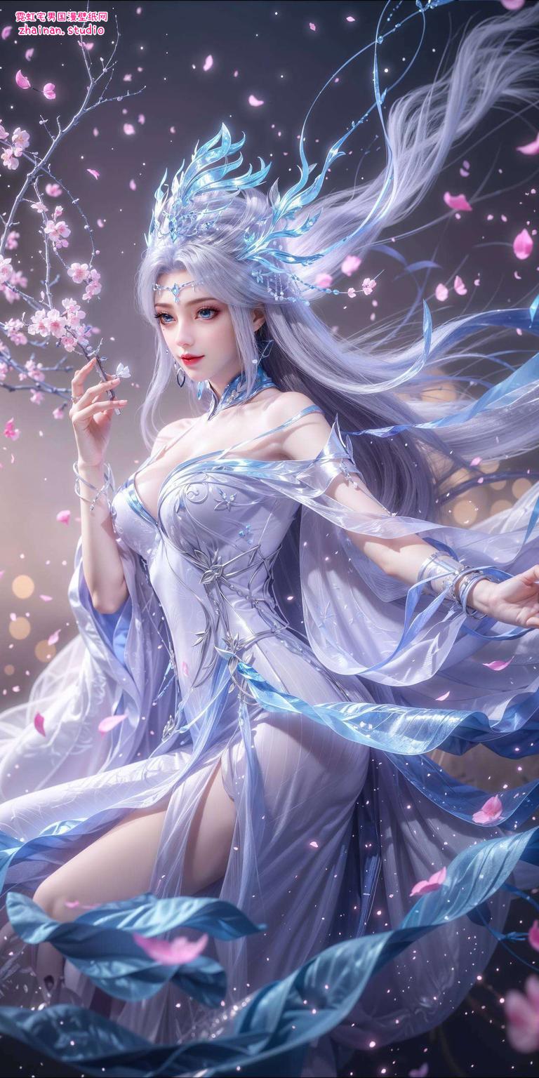 这款国漫女主AI动漫壁纸国漫美女潮图壁纸